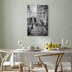 Parisian Suburb Architecture Photo Canvas Print