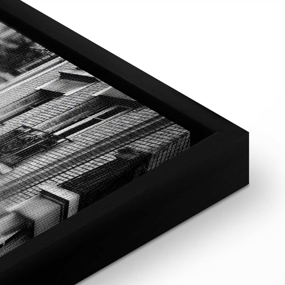 Parisian Suburb Architecture Photo Canvas Print