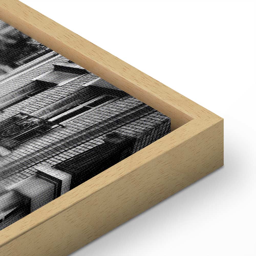 Parisian Suburb Architecture Photo Canvas Print