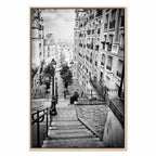 Parisian Suburb Architecture Photo Canvas Print
