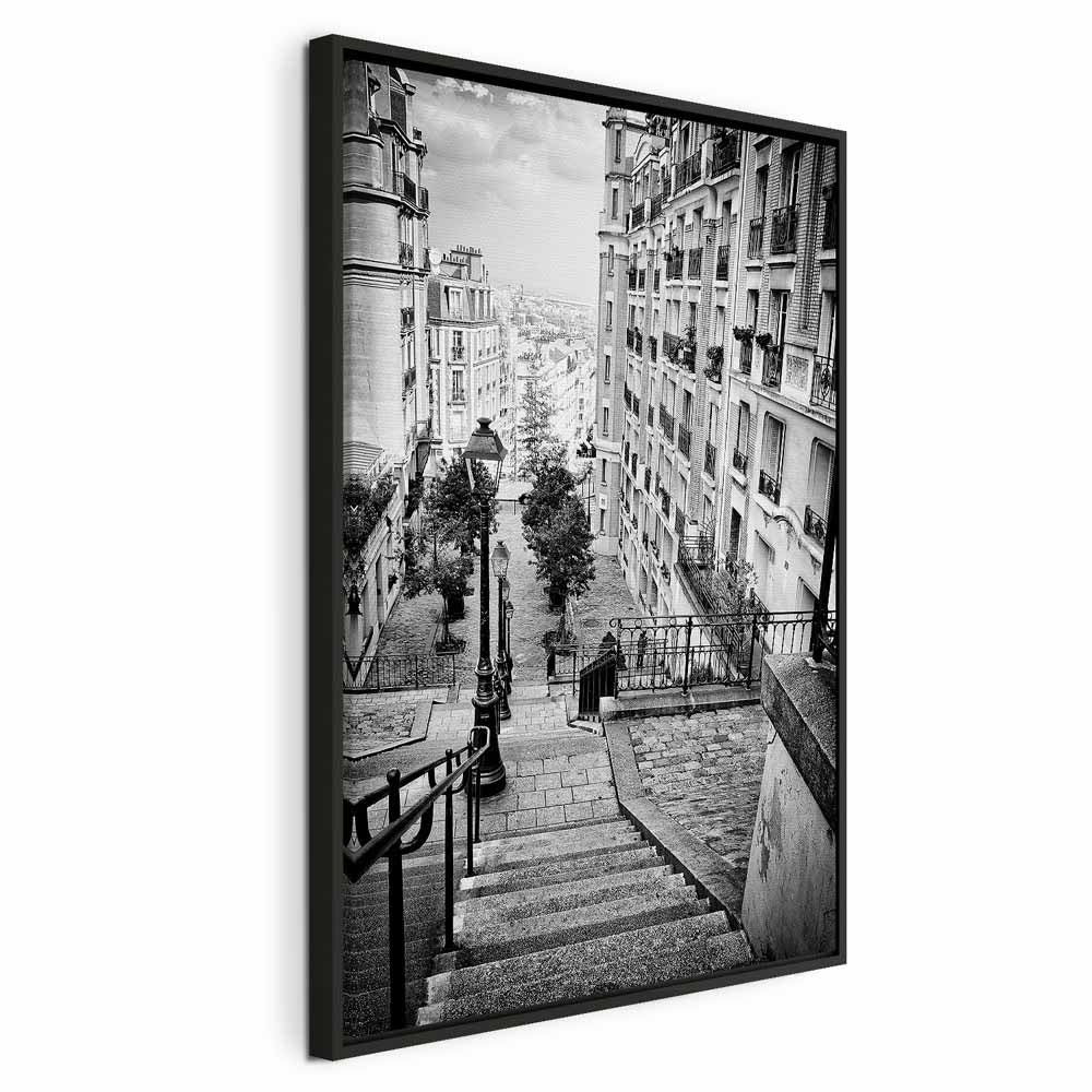 Parisian Suburb Architecture Photo Canvas Print