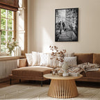 Parisian Suburb Architecture Photo Canvas Print