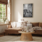 Parisian Suburb Architecture Photo Canvas Print