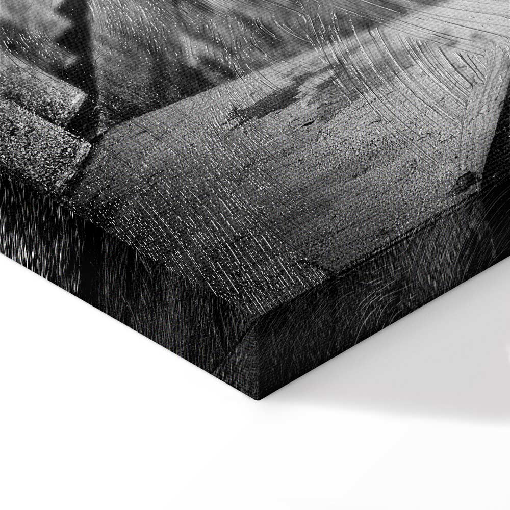 Parisian Suburb Architecture Photo Canvas Print