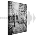 Parisian Suburb Architecture Photo Canvas Print