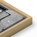 Emergency Exit Stairwell Photo Canvas Print