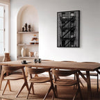 Emergency Exit Stairwell Photo Canvas Print