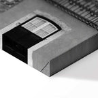 Patterned Window Facade Architecture Canvas Print