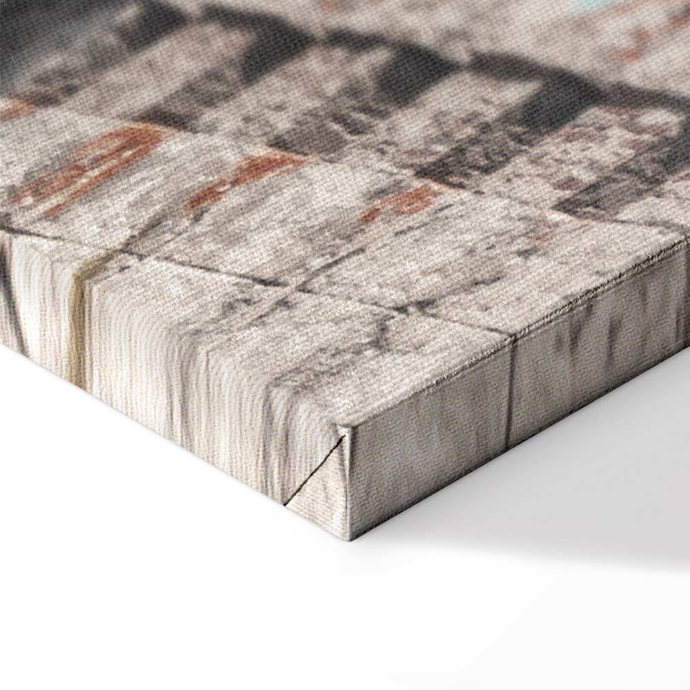 Classical Stone Columns Architecture Canvas Print