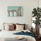 Classical Stone Columns Architecture Canvas Print