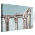 Classical Stone Columns Architecture Canvas Print