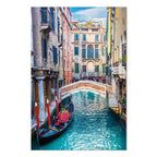 Venice Summer Architecture Vertical Canvas Print