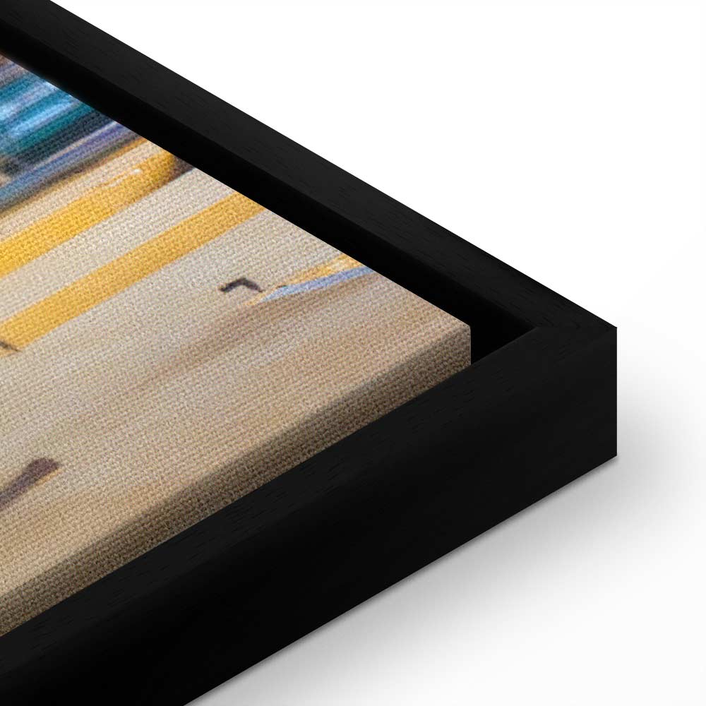 Venice Summer Architecture Vertical Canvas Print