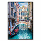 Venice Summer Architecture Vertical Canvas Print