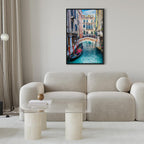 Venice Summer Architecture Vertical Canvas Print
