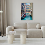 Venice Summer Architecture Vertical Canvas Print