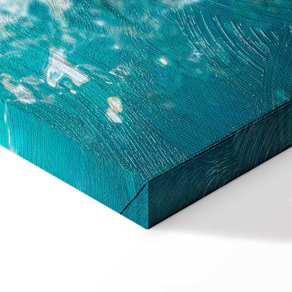 Venice Summer Architecture Vertical Canvas Print