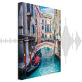 Venice Summer Architecture Vertical Canvas Print