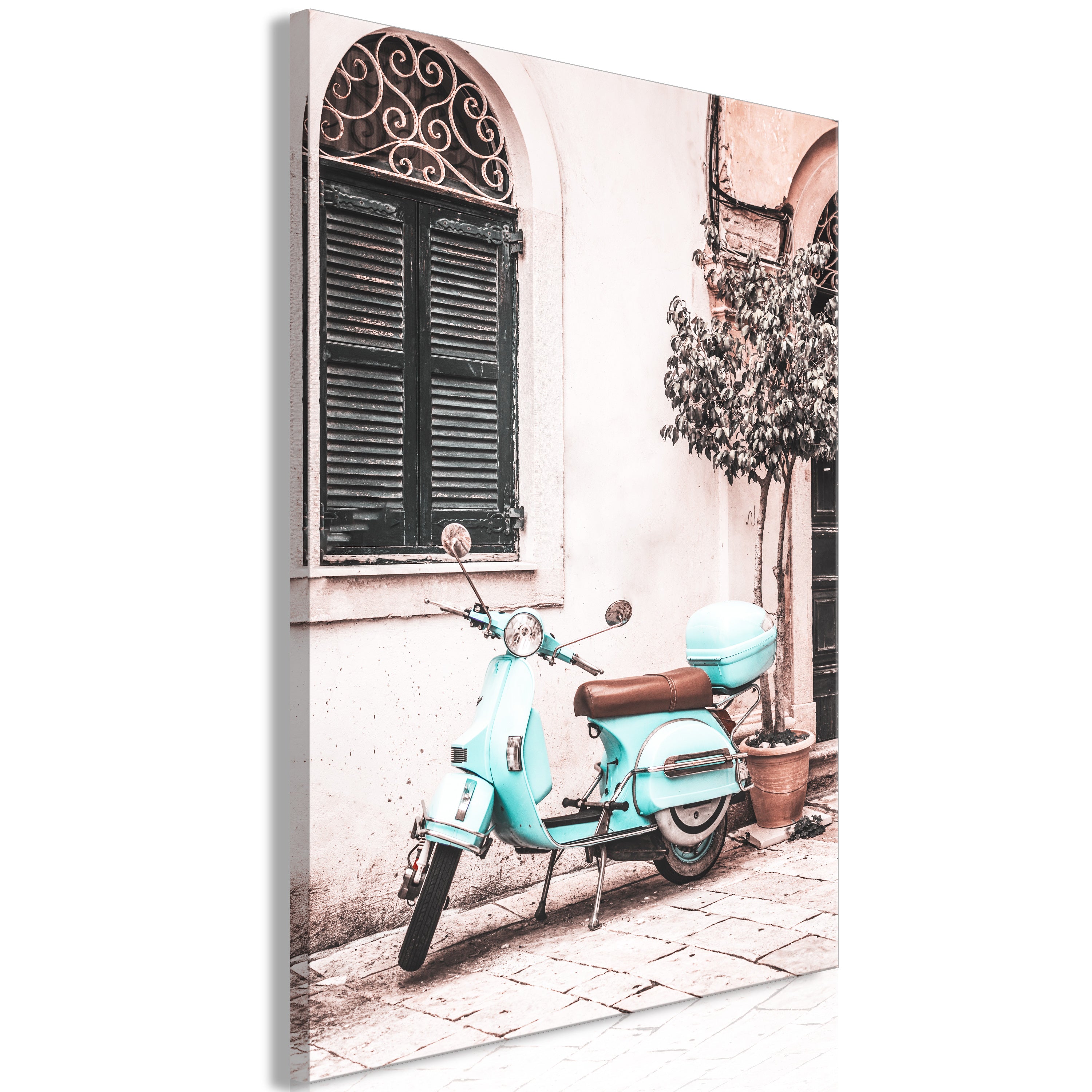 Canvas Print Iconic Vespa Vertical (1 Part)