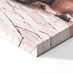 Iconic Vespa Street Scene Vertical Canvas Print