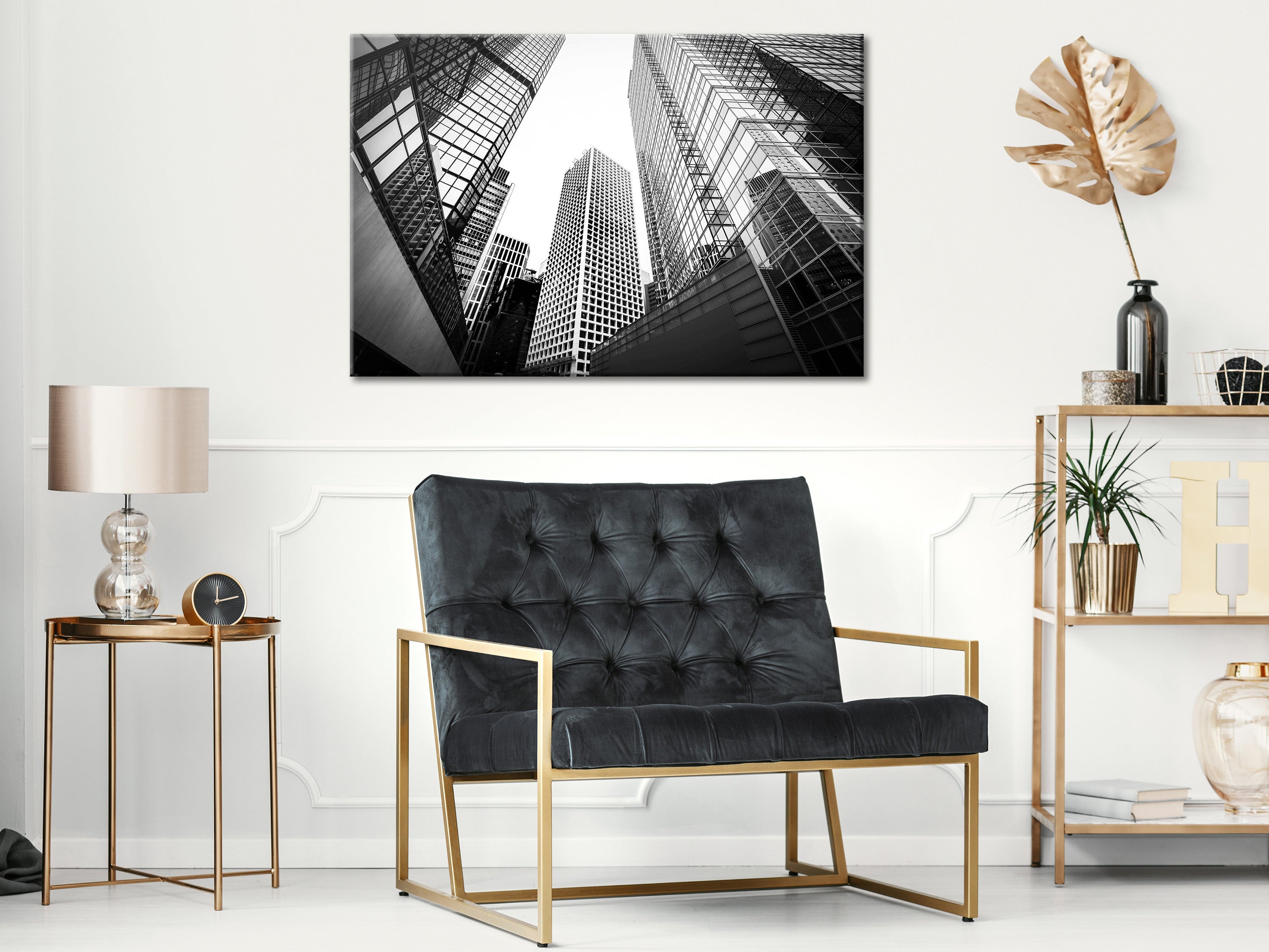 Canvas Print Cityscape Wall Art (1 Part)