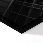 Big City Street Architecture Wide Canvas Print