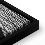 Big City Street Architecture Wide Canvas Print