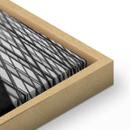 Big City Street Architecture Wide Canvas Print