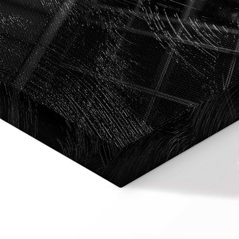 Big City Street Architecture Wide Canvas Print