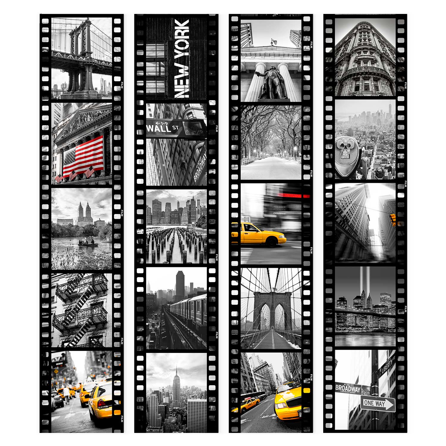 New York City Diversity Collage Wallpaper