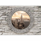 Urban Secret Window City Wall Mural