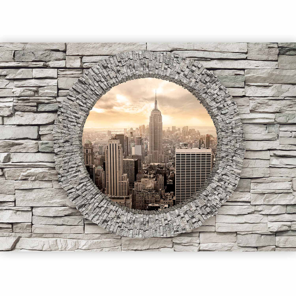 Urban Secret Window City Wall Mural