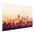 City Skyline Panorama Architecture Poster