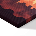 City Skyline Panorama Wide Canvas Print