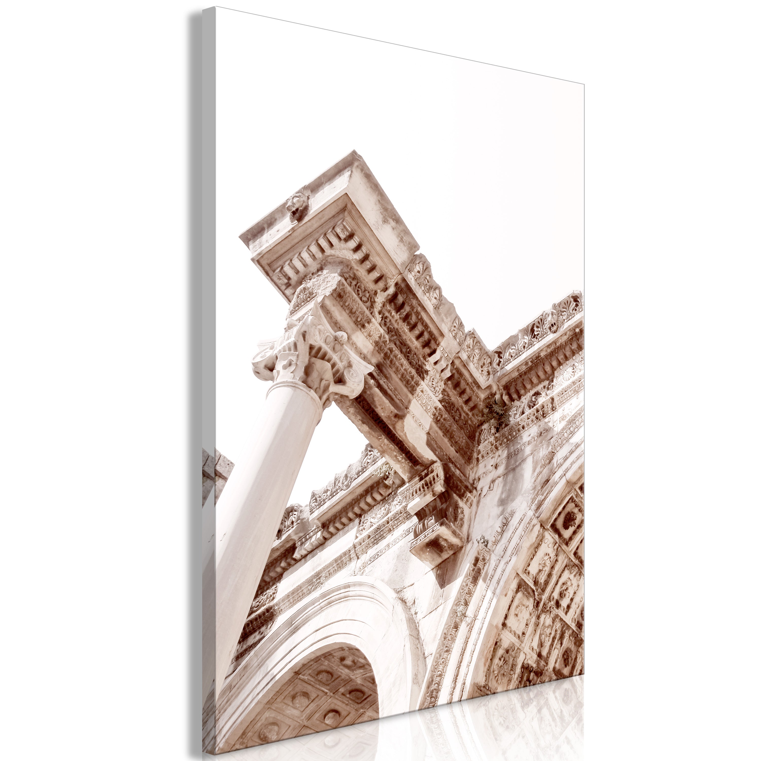 Canvas Print Temple of Hadrian Vertical