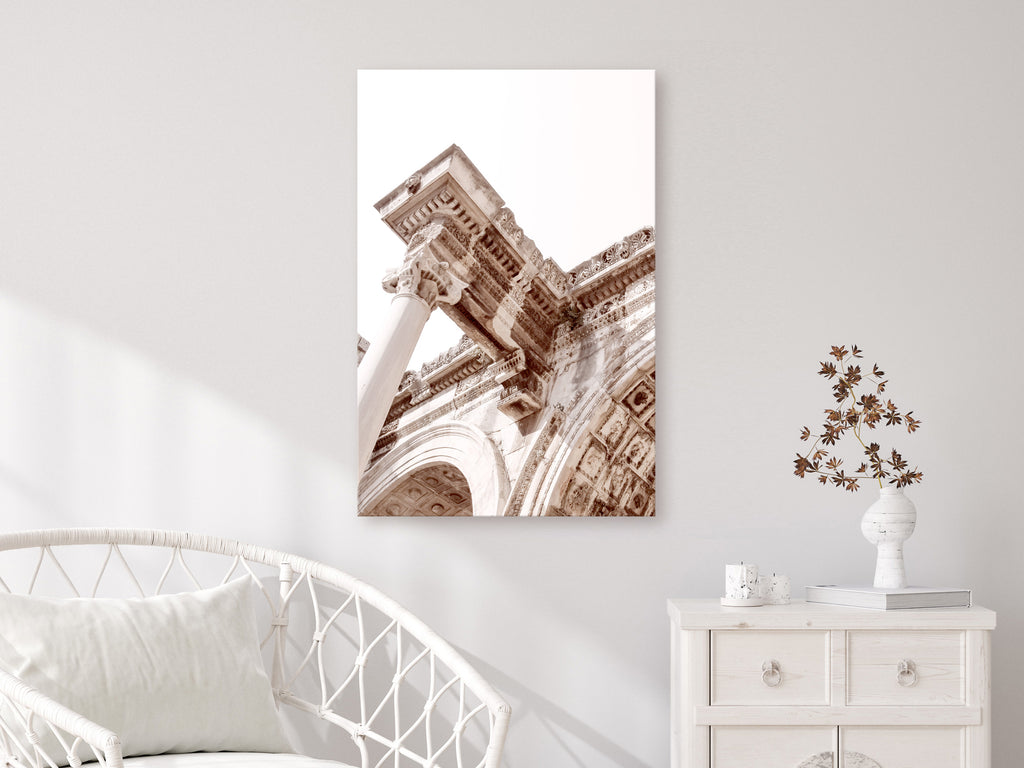Canvas Print Temple of Hadrian Vertical