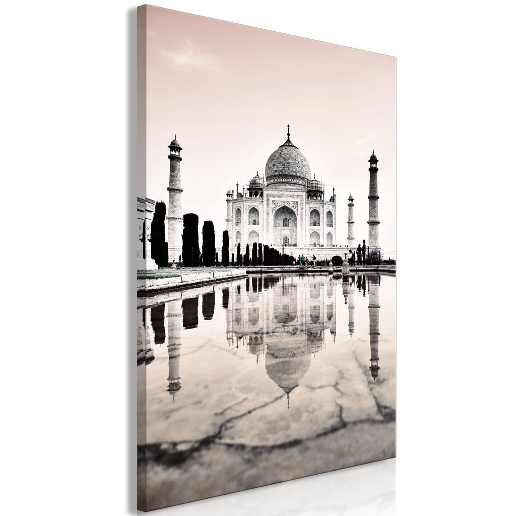 Canvas Print Taj Mahal - Vertical 1 Part