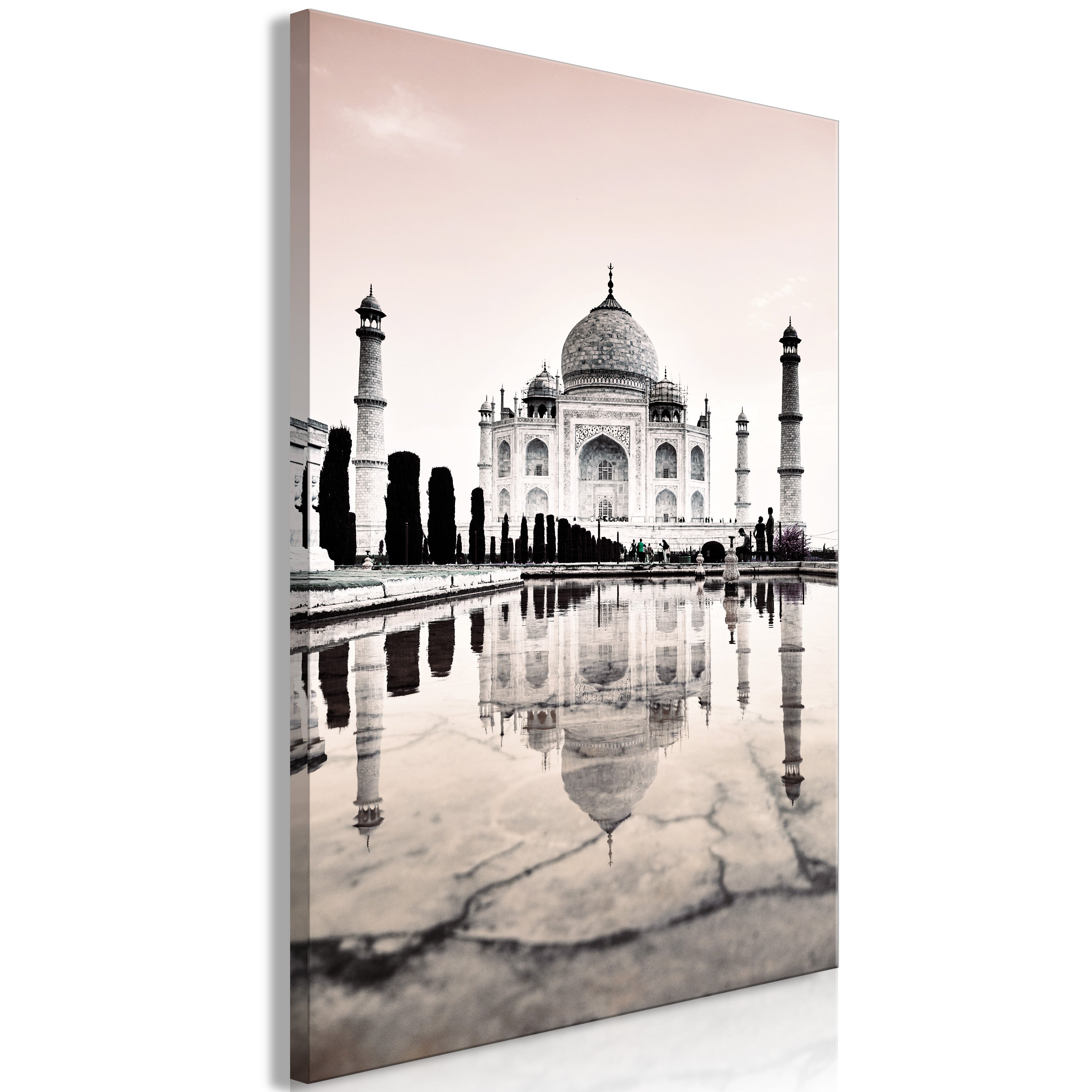 Canvas Print Taj Mahal - Vertical 1 Part