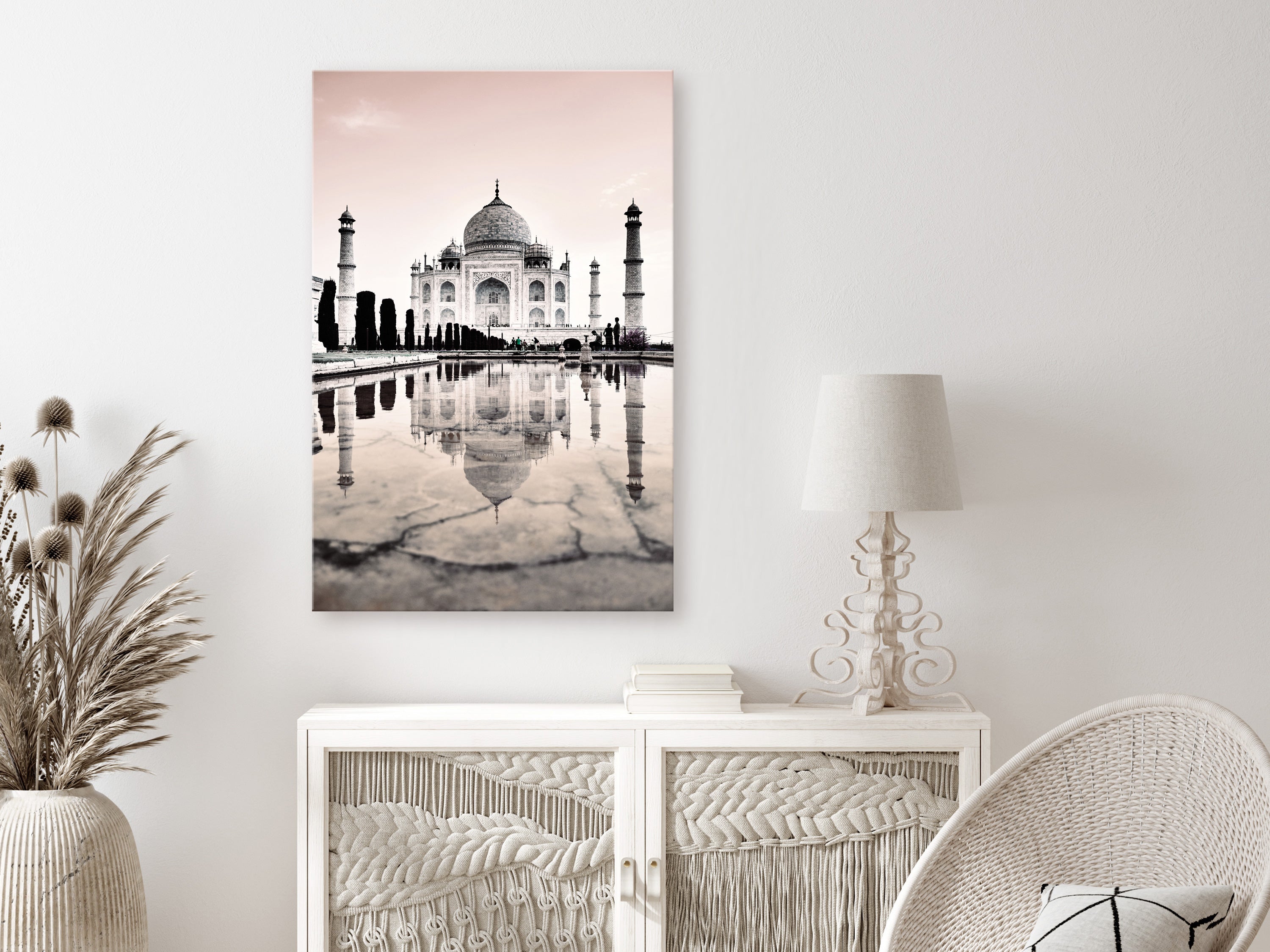 Canvas Print Taj Mahal - Vertical 1 Part