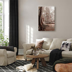 Angkor Ruins Temple Architecture Vertical Canvas Print