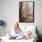 Angkor Ruins Temple Architecture Vertical Canvas Print