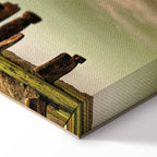 Stonehenge Clouds Landscape Canvas Print