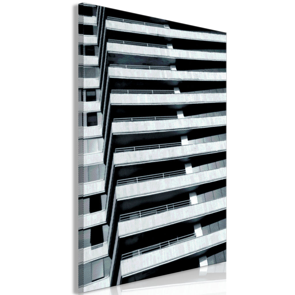Canvas Print - Architectural Raster (1 Part) Vertical