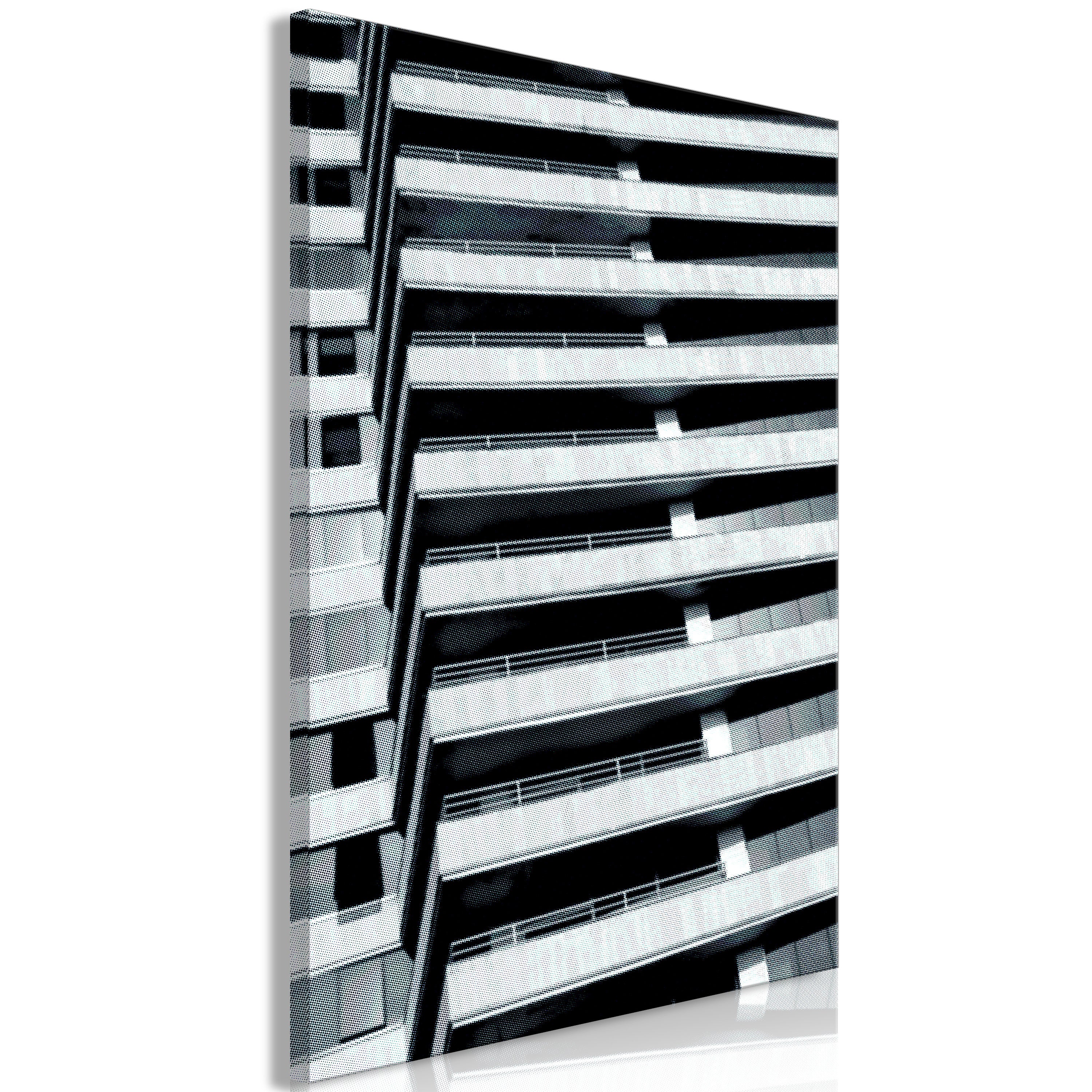 Canvas Print - Architectural Raster (1 Part) Vertical