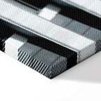 Architectural Concrete Raster City Canvas Print