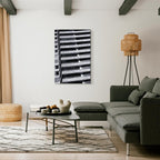 Architectural Concrete Raster City Canvas Print