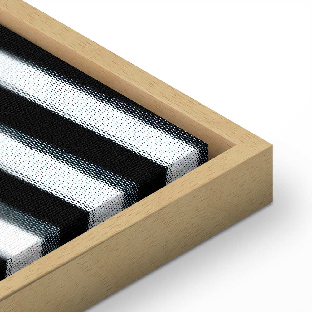 Architectural Concrete Raster City Canvas Print