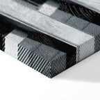 Architectural Concrete Raster City Canvas Print