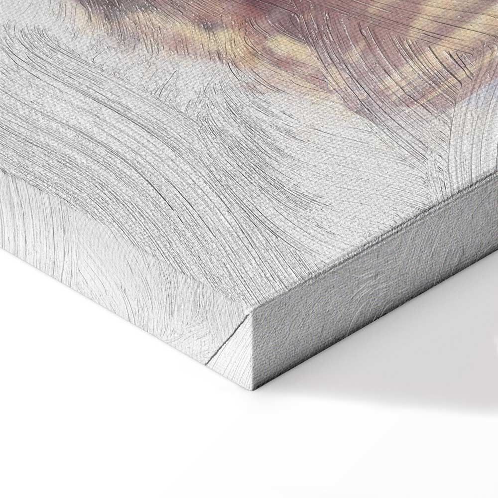 Painted Parthenon Watercolour Architecture Canvas Print