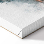 Paris View Watercolor Architecture Canvas Print